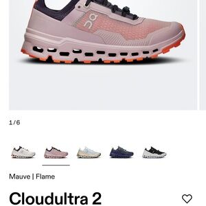 On Cloudultra 2 Women's Athletic Shoes - Mauve and Flame